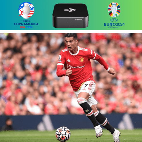 Entre no ritmo do futebol com o Receptor STV
