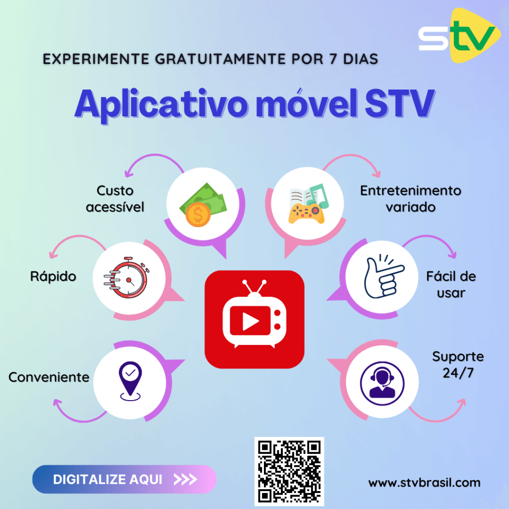 O aplicativo de TV móvel