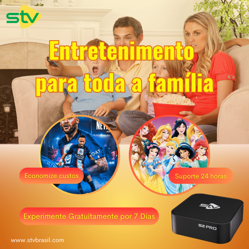 receptor de Canais com RAM de 2GB