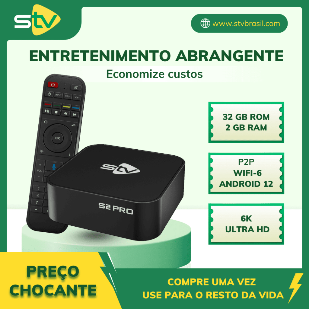 o receptor de canais da STV