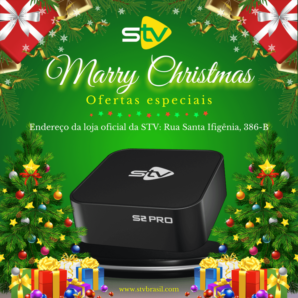 Escolher os presentes de Natal é mais fácil com ofertas atrativas dos receptores de canais STV