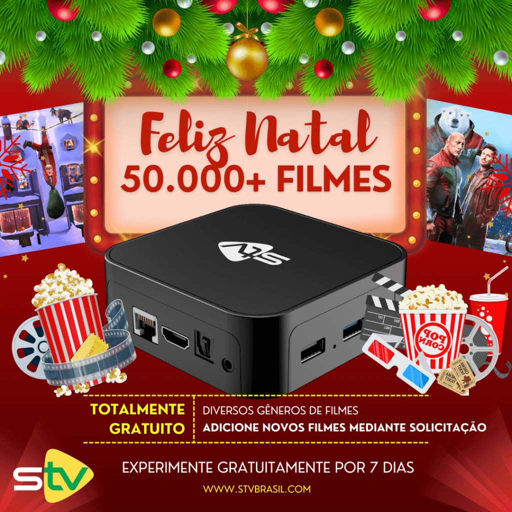 Arquivo de filmes de Natal: Experiência gratuita com o receptor de canais STV