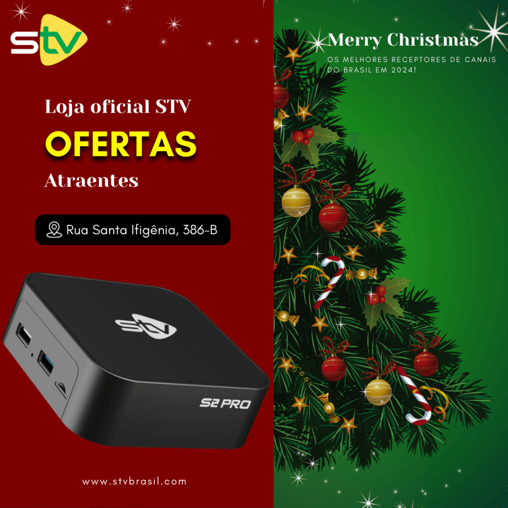 Benefícios de fazer compras na loja oficial da STV durante o Natal