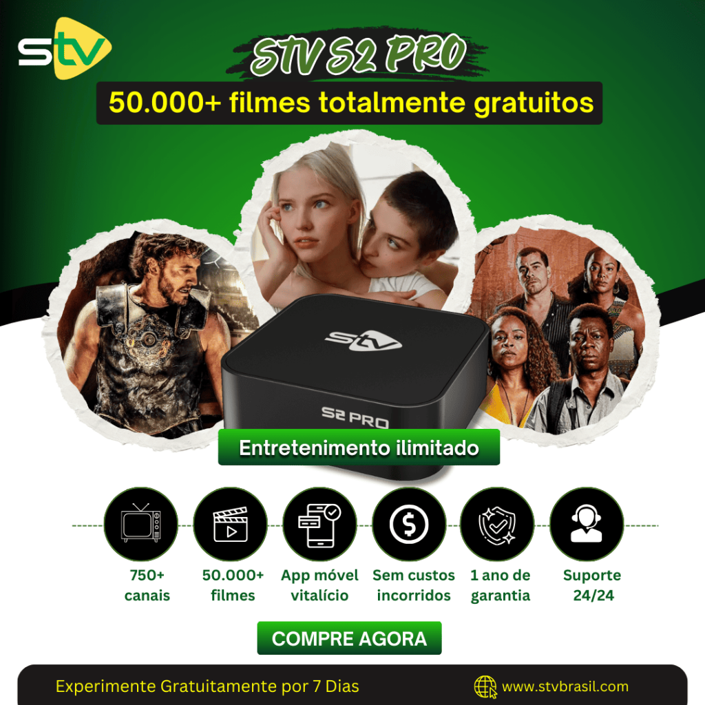 Assista a dezenas de milhares de filmes emocionantes sem anúncios com a TV Box Android STV