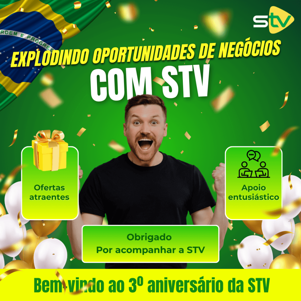 Comemorando 3 anos de fundação, ampliando oportunidades de negócios com a STV