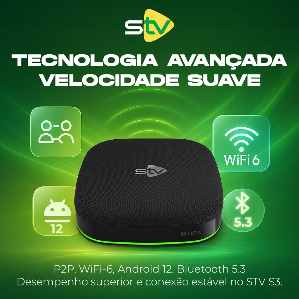 Tecnologia WiFi 6 no TV Box STV S3 – Um avanço revolucionário para a TV inteligente
