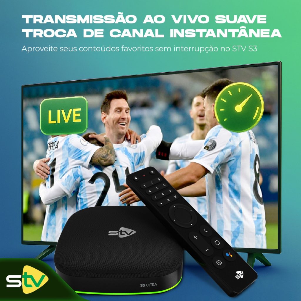 Viva o Mundo do Entretenimento Sem Interrupções, Suave a Cada Segundo com o STV S3