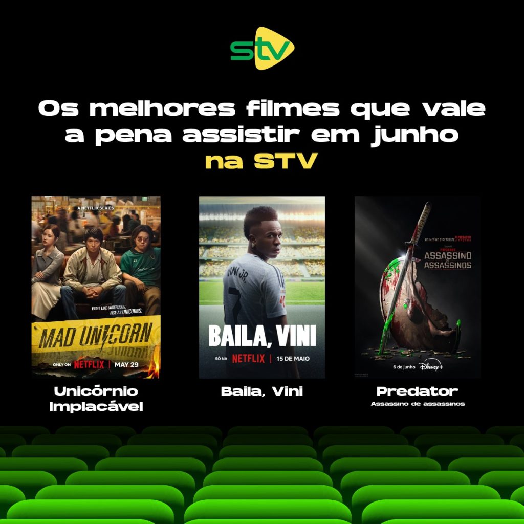 Diversão de Alto Nível em Junho com Filmes Bons e Gratuitos no STV TVbox