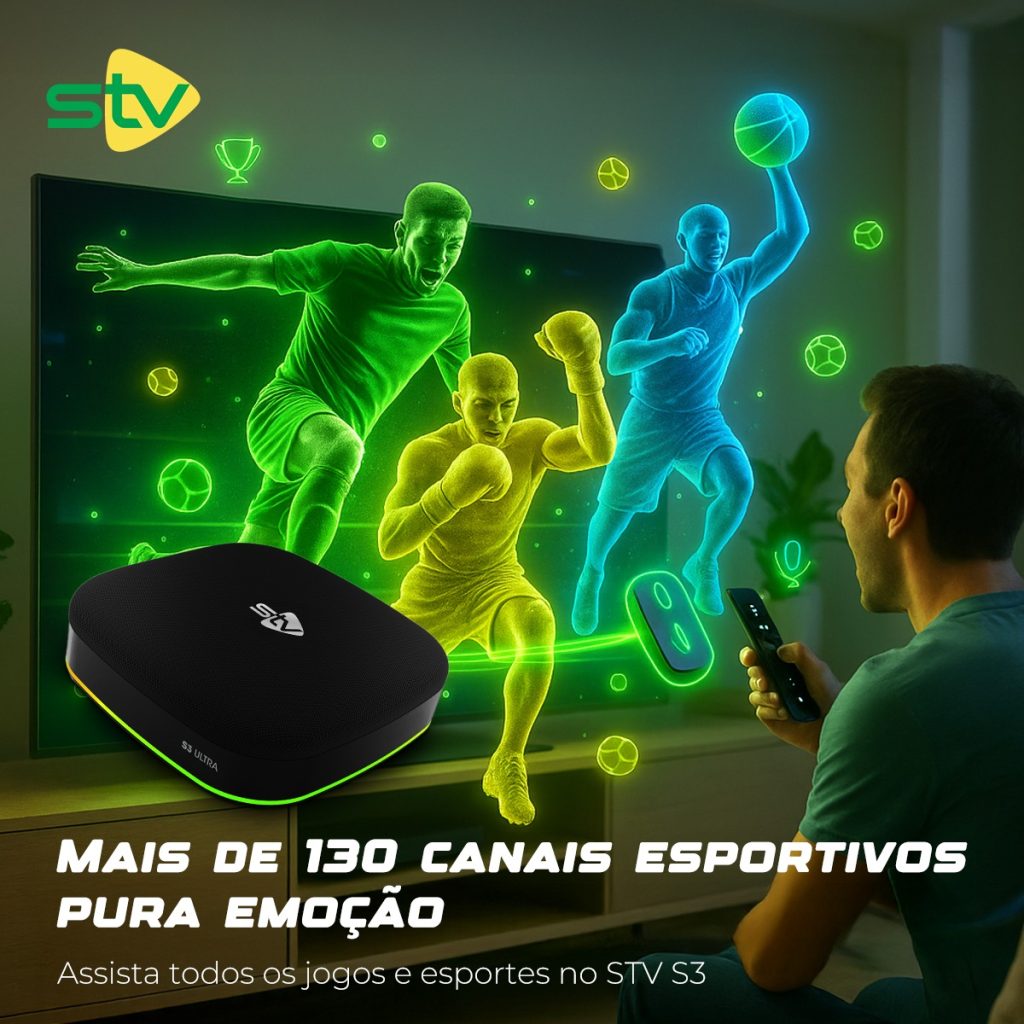 Descubra Mais de 130 Canais de Esportes Exclusivos no STV S3 – Assista a Todas as Temporadas Sem Perder Nada