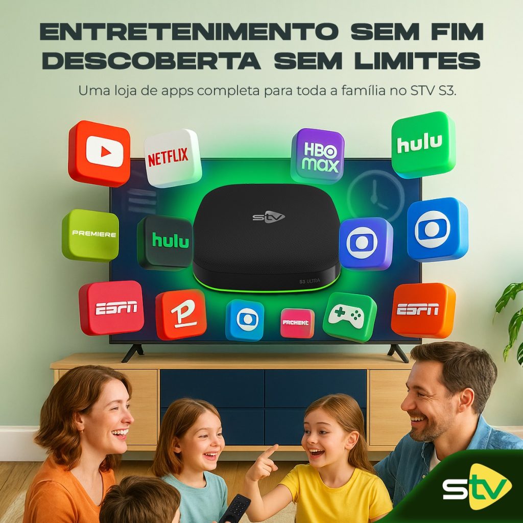 Entretenimento Grátis e Ilimitado – Curta Momentos Divertidos em Casa Todos os Dias com o STV TV Box
