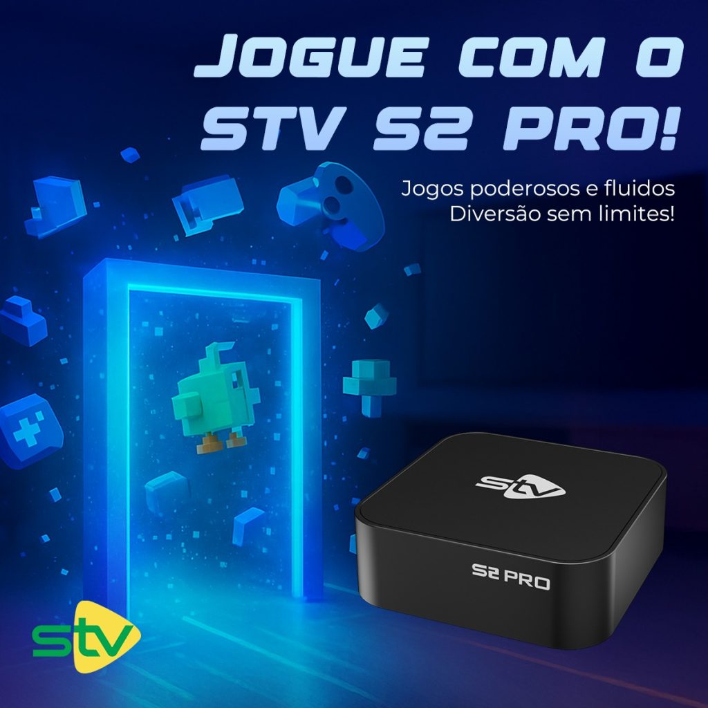 Jogue Jogos de Alto Nível Diretamente na Tela da Sua TV com o STV TV Box