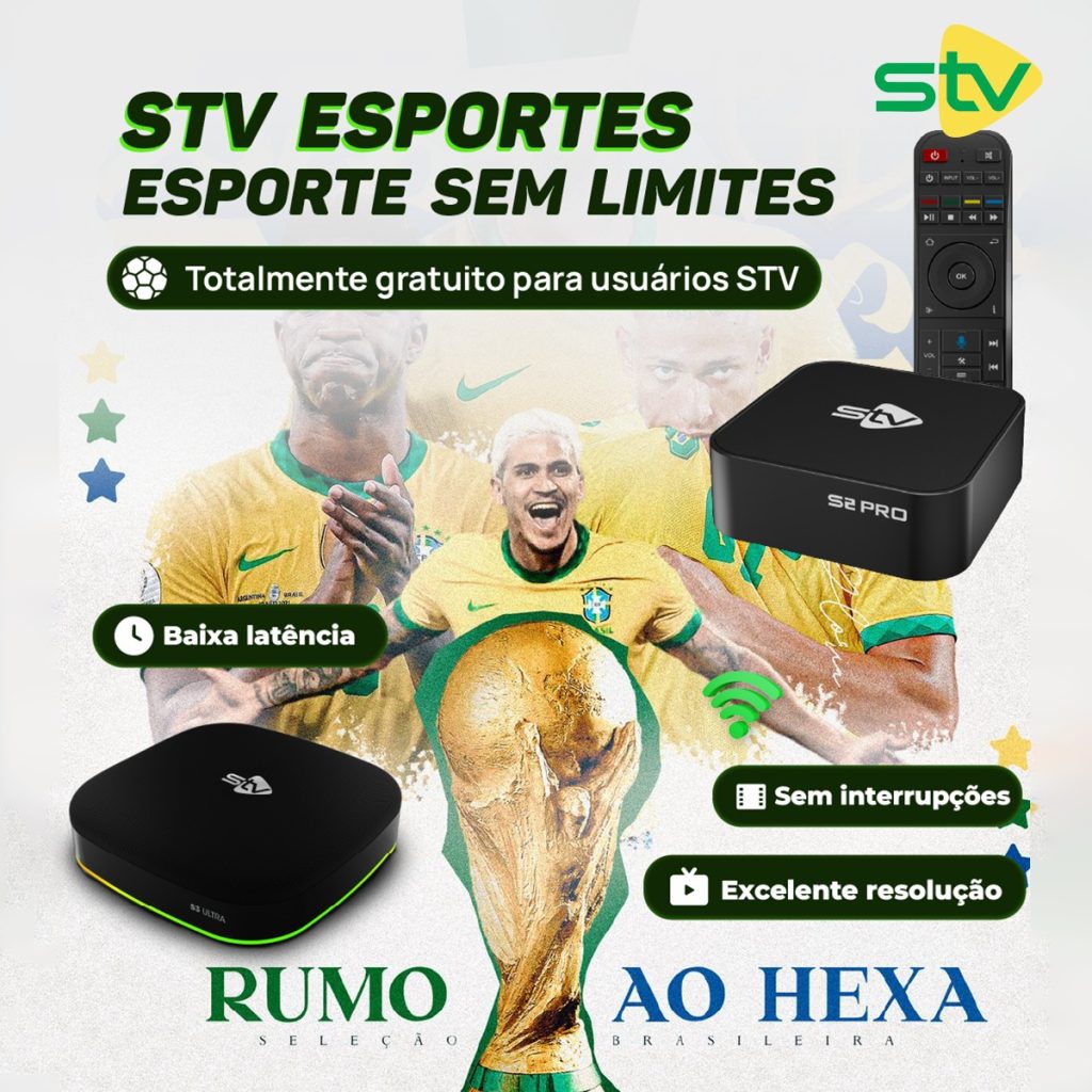 Exclusivo no STV TV Box: Descubra o Aplicativo Esportivo STV Esportes, Pela Primeira Vez no Brasil