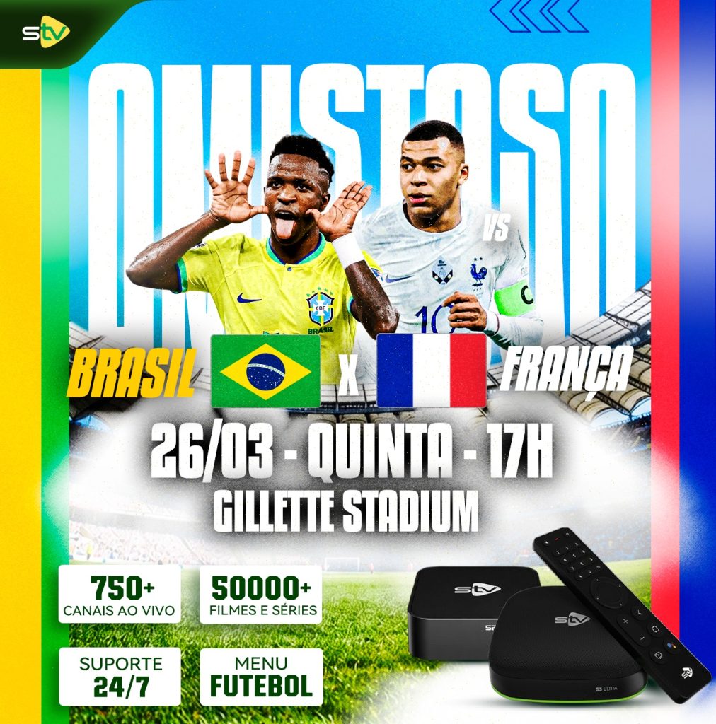 Viva a Emoção do Futebol: Assista Brasil vs França Ao Vivo no Seu STV TV Box!