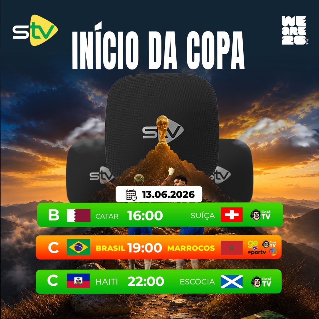 Assista à Copa do Mundo em Alto Nível – reveja o Campeão da Copa do Mundo 2026 com a STV e Ganhe um Box Grátis!