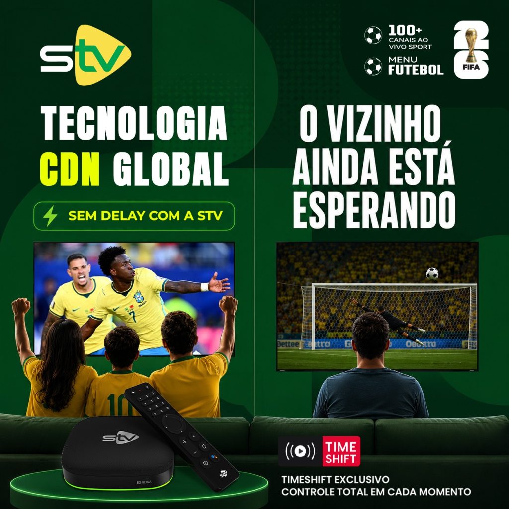 STV TV Box Transmite a Copa do Mundo 2026 Ao Vivo — Zero Atraso e Totalmente Grátis