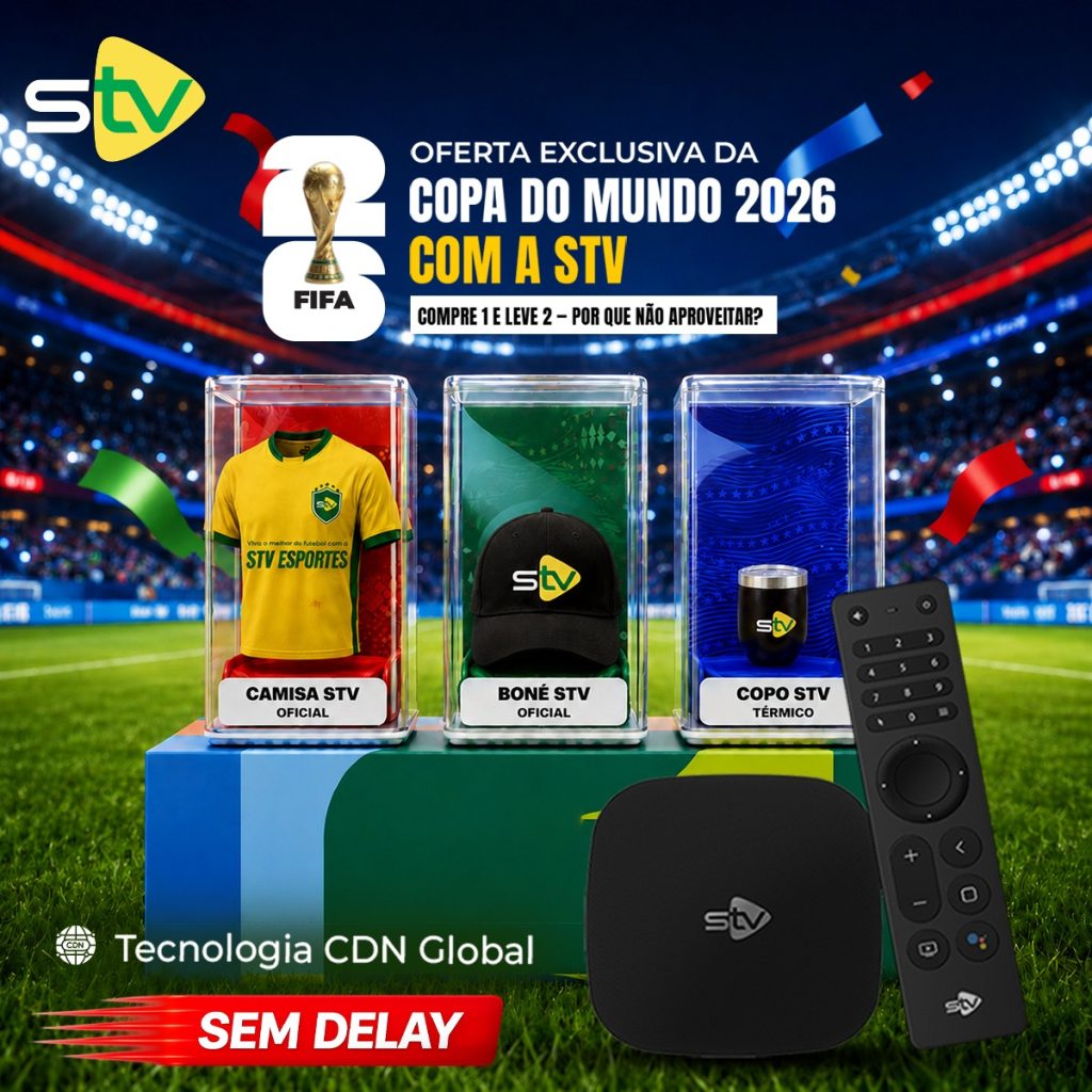 Ofertas Exclusivas na Compra do Seu STV TV Box — Viva a Copa do Mundo 2026 com Emoção Máxima!